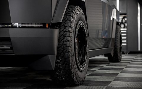 Matte Black Cybertruck - PURE Frozen Black Colored PPF and matte ceramic coating