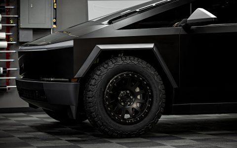 Matte Black Cybertruck - PURE Frozen Black Colored PPF and matte ceramic coating