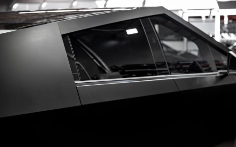 Matte Black Cybertruck - PURE Frozen Black Colored PPF and matte ceramic coating