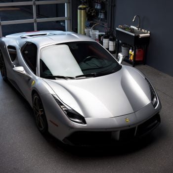 Argento Nurburgring Ferrari 488 Spider Gets Full XPEL PPF, Window Tint And More