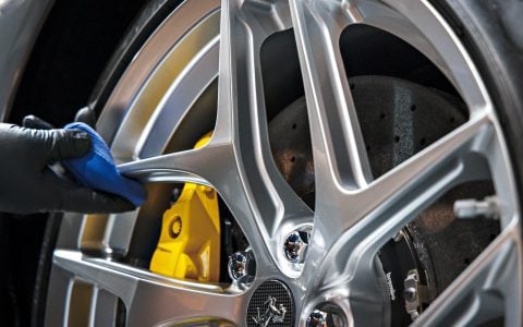 Grey Ferrari 812 Superfast - Full carbon fiber engine bay trim upgrades and Ceramic Coating