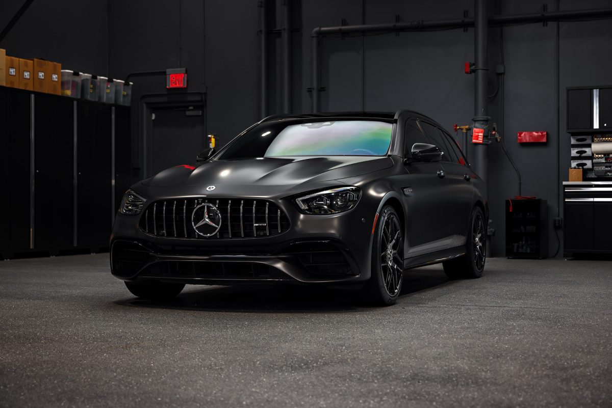 Mercedes-AMG E63 S Edition 1 – Full vehicle PPF, window tint removal, ceramic coating