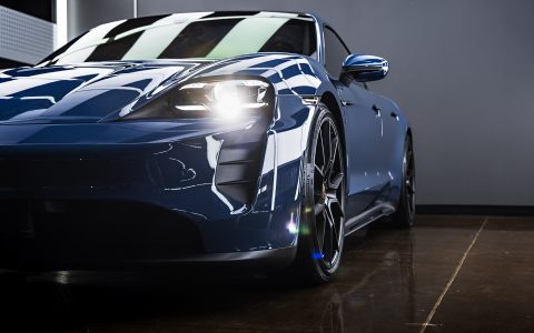 Porsche Taycan GTS Sport Turismo - Multi-stage paint correction, PPF and Ceramic Coating