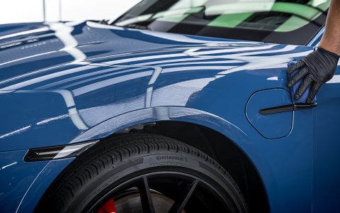 Porsche Taycan GTS Sport Turismo - Multi-stage paint correction, PPF and Ceramic Coating