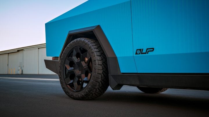 Sky Blue Cybertruck - Full vehicle FlexiShield Colored PPF