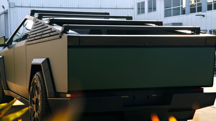 Satin Forest Green Cybertruck - PURE Colored PPF and Full vehicle matte ceramic coating