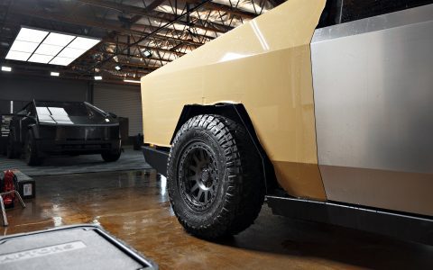 Dune Tesla Cybertruck - Full vehicle FlexiShield Dune Colored PPF