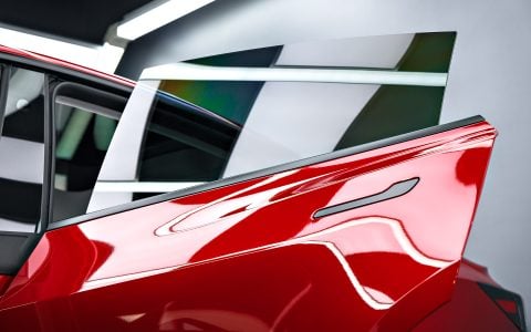 Ultra Red Juniper Model Y - PPF, nano-ceramic window tint and ceramic coating