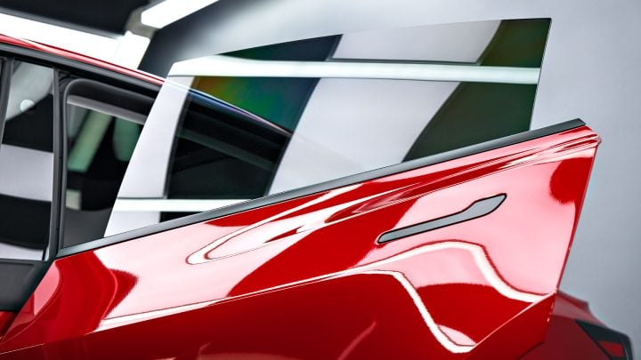 Ultra Red Juniper Model Y - PPF, nano-ceramic window tint and ceramic coating