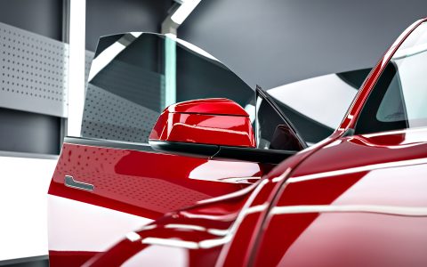 Ultra Red Juniper Model Y - PPF, nano-ceramic window tint and ceramic coating