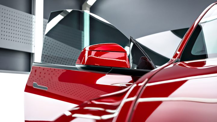 Ultra Red Juniper Model Y - PPF, nano-ceramic window tint and ceramic coating