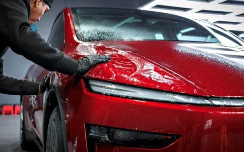 Ultra Red Juniper Model Y - PPF, nano-ceramic window tint and ceramic coating