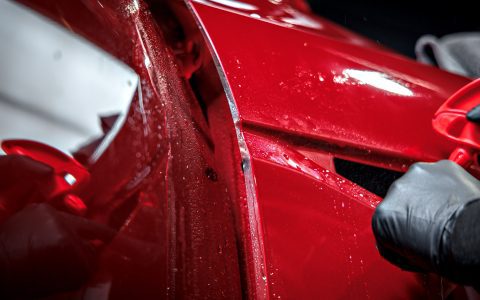 Ultra Red Juniper Model Y - PPF, nano-ceramic window tint and ceramic coating