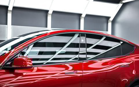 Ultra Red Juniper Model Y - PPF, nano-ceramic window tint and ceramic coating