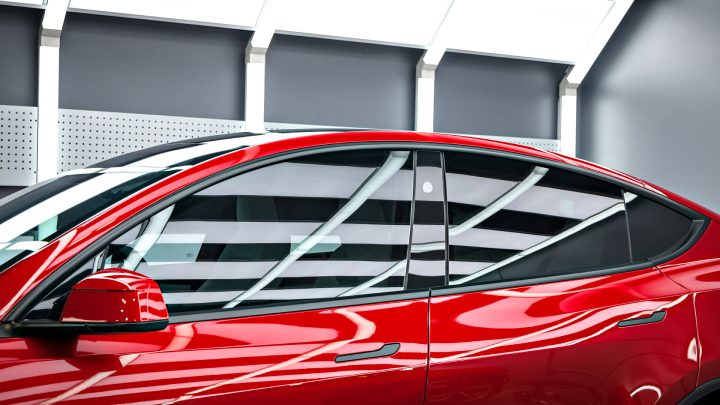 Ultra Red Juniper Model Y - PPF, nano-ceramic window tint and ceramic coating