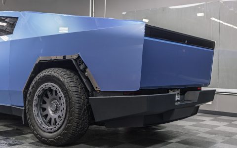 Dusk Sky Tesla Cybertruck - Full vehicle FlexiShield Dusk Sky Colored PPF