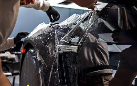 Midnight Purple R35 T-Spec GT-R - Full front-end XPEL Ultimate Plus PPF