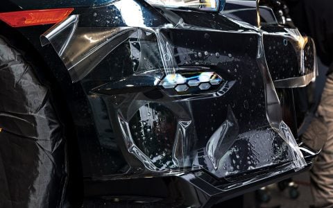 Midnight Purple R35 T-Spec GT-R - Full front-end XPEL Ultimate Plus PPF