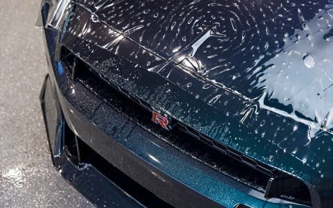 Midnight Purple R35 T-Spec GT-R - Full front-end XPEL Ultimate Plus PPF