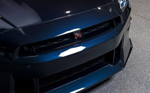 Midnight Purple R35 T-Spec GT-R - Full front-end XPEL Ultimate Plus PPF