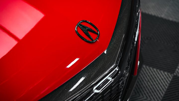 Honda NSX / Audi R8 Duo - XPEL Ultimate Plus PPF on front carbon fiber lip