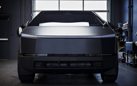 Smoked PPF Cybertruck - Nano-ceramic window tint and XPEL Stealth PPF