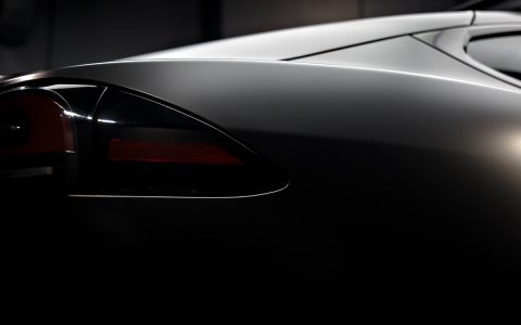 Satin Black Model S - Full vehicle color-change vinyl wrap, Window tint and Emblem blackout 12 BPAS Nate Macnider Model S 1920px web 12