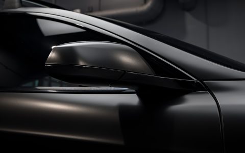 Satin Black Model S - Full vehicle color-change vinyl wrap, Window tint and Emblem blackout 13 Satin Black Model S - Full vehicle color-change vinyl wrap, Window tint and Emblem blackout