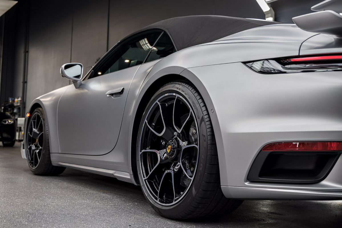 Stealth GT Silver 992 Turbo S - XPEL Stealth PPF, nano-ceramic window tint and Windshield Protection Film
