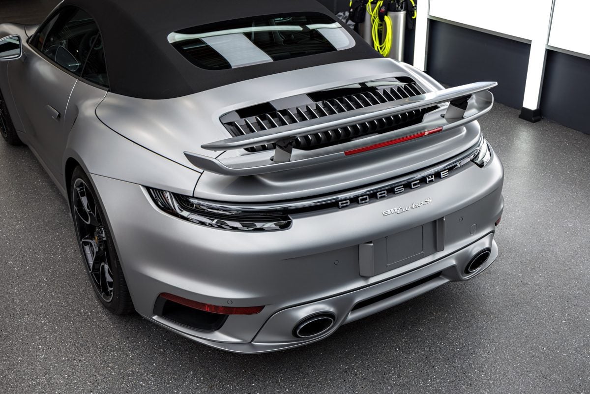 Stealth GT Silver 992 Turbo S - XPEL Stealth PPF, nano-ceramic window tint and Windshield Protection Film