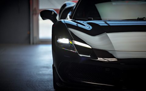 Black Ferrari 296 GTB - XPEL Ultimate Plus PPF and Nano-ceramic window tint