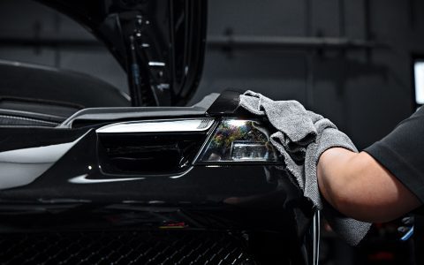 Black Ferrari 296 GTB - XPEL Ultimate Plus PPF and Nano-ceramic window tint