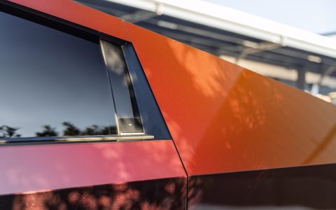 Assassin Red Cybertruck - Full vehicle FlexiShield Colored PPF and Nano-ceramic window tint