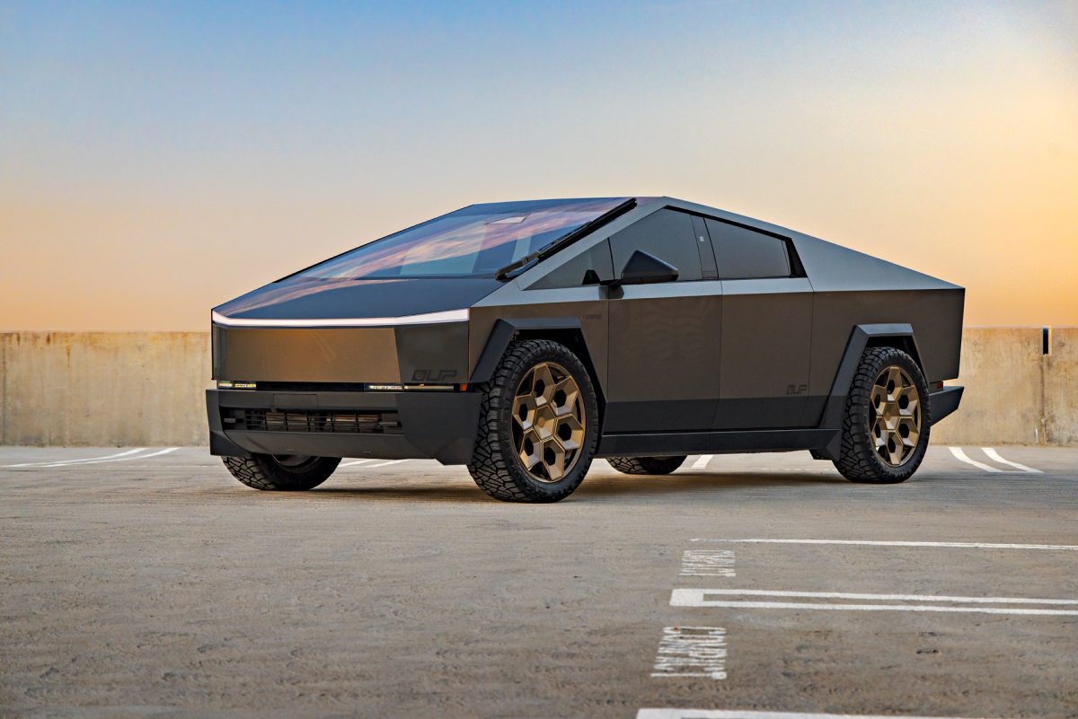 Magnesium Tesla Cybertruck – Full vehicle FlexiShield Colored PPF