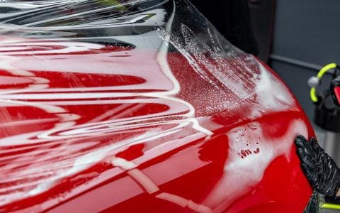 Red Audi R8 V10 - Paint correction, PPF, Windshield protection and More