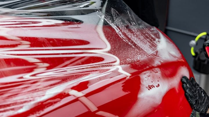 Red Audi R8 V10 - Paint correction, PPF, Windshield protection and More