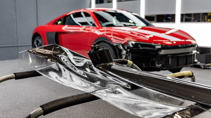 Red Audi R8 V10 - Paint correction, PPF, Windshield protection and More