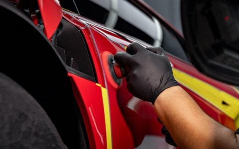 Red Audi R8 V10 - Paint correction, PPF, Windshield protection and More