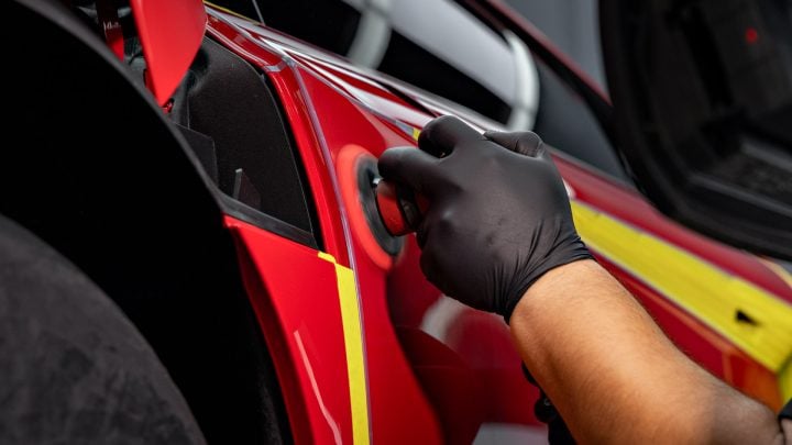 Red Audi R8 V10 - Paint correction, PPF, Windshield protection and More