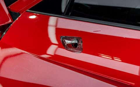 Red Audi R8 V10 - Paint correction, PPF, Windshield protection and More