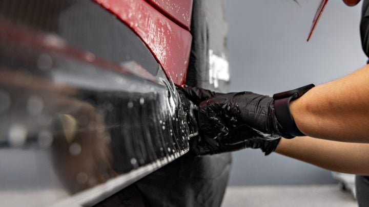 Red Audi R8 V10 - Paint correction, PPF, Windshield protection and More