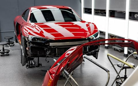 Red Audi R8 V10 - Paint correction, PPF, Windshield protection and More