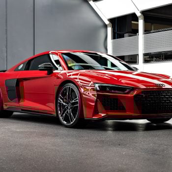 Red Audi R8 V10 - Paint correction, PPF, Windshield protection and More