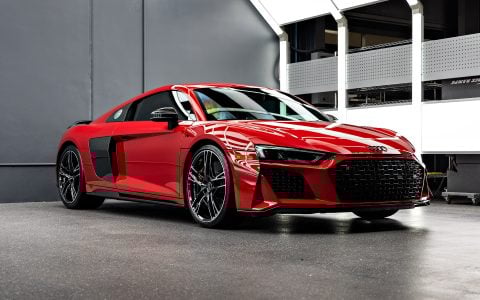 Red Audi R8 V10 - Paint correction, PPF, Windshield protection and More