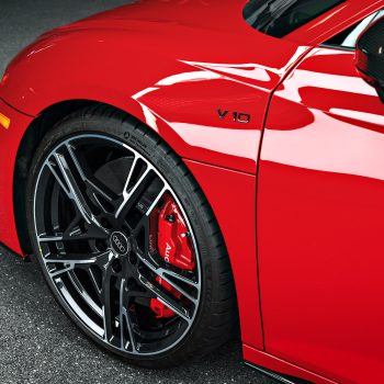 Red Audi R8 V10 - Paint correction, PPF, Windshield protection and More