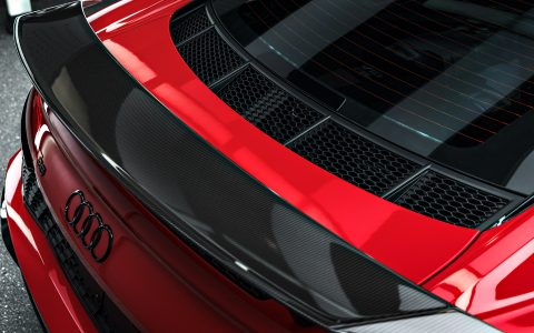 Red Audi R8 V10 - Paint correction, PPF, Windshield protection and More