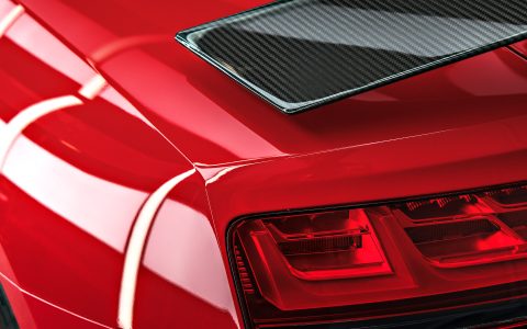 Red Audi R8 V10 - Paint correction, PPF, Windshield protection and More