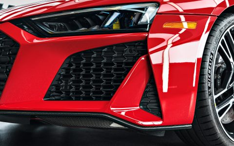 Red Audi R8 V10 - Paint correction, PPF, Windshield protection and More