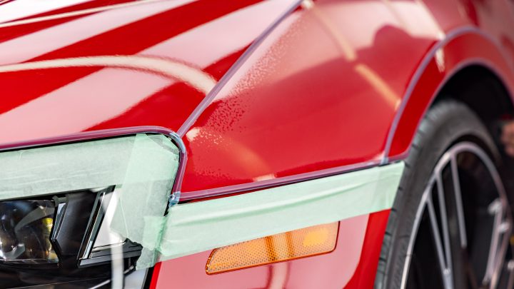 Red Audi R8 V10 - Paint correction, PPF, Windshield protection and More