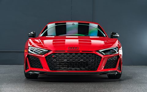 Red Audi R8 V10 - Paint correction, PPF, Windshield protection and More